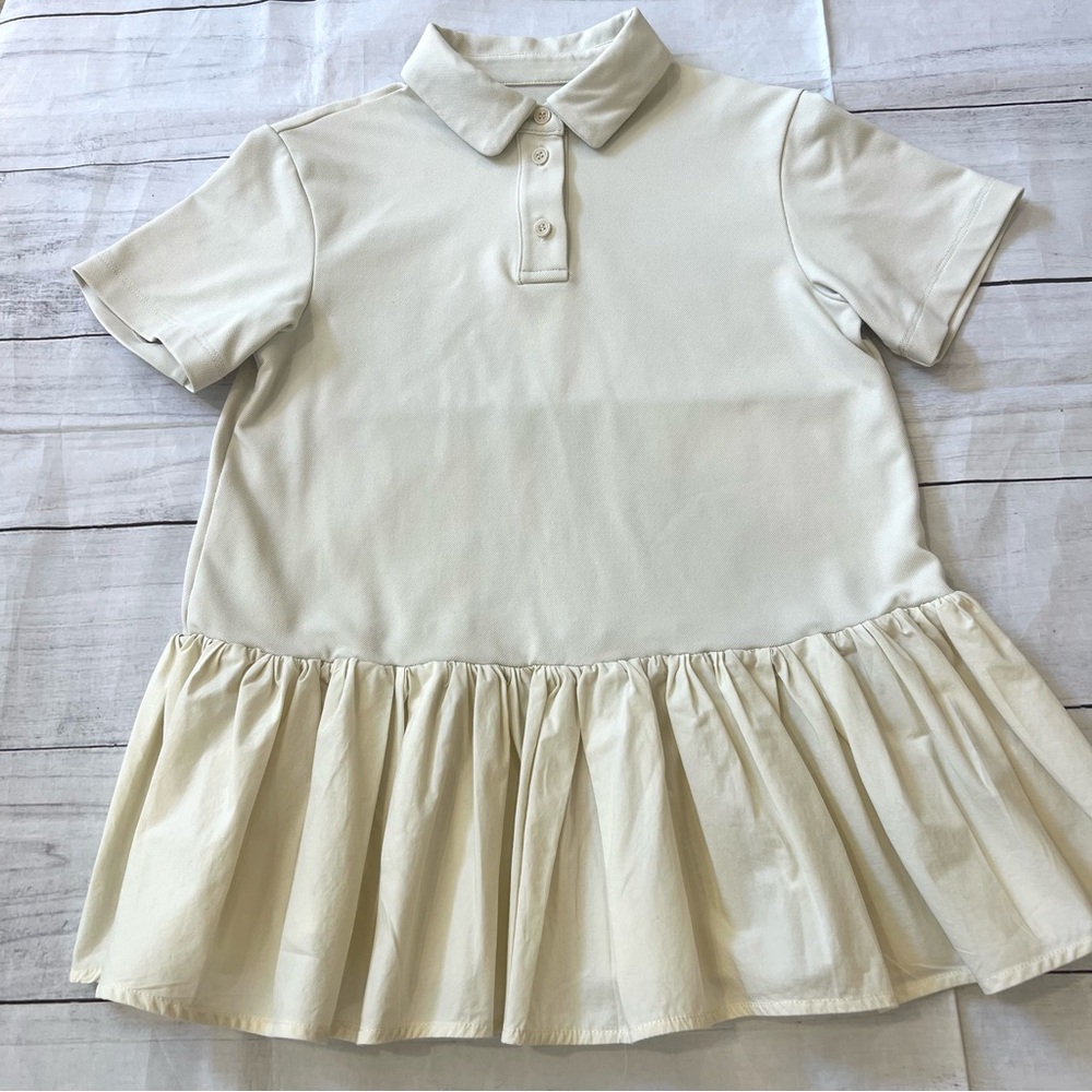 jnby by JNBY Cream Polo Dress for Kids
